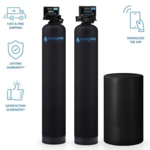 WSSS1 Well Water Filter and Salt Based Water Softener