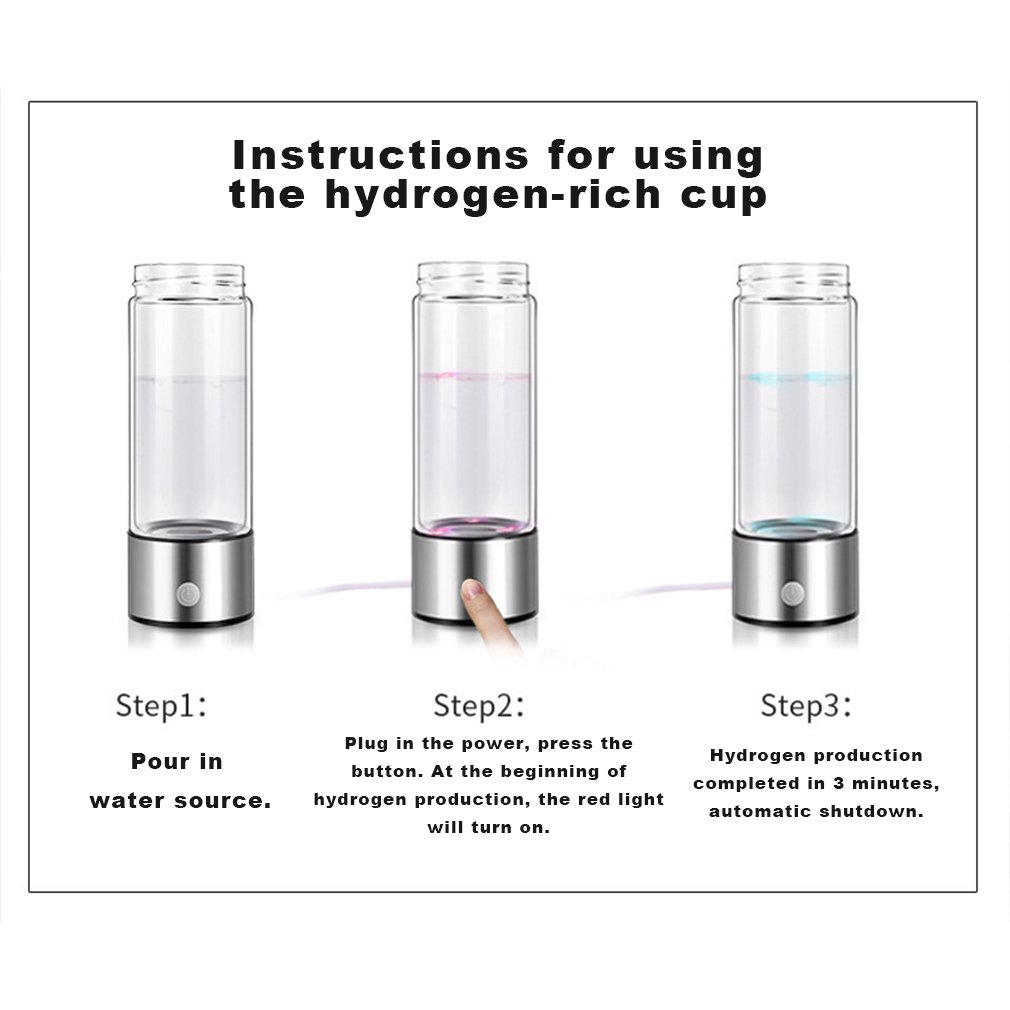 hydrogen rich water bottle