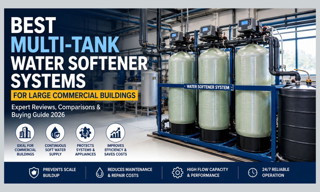 Best Multi Tank Water Softener Systems for Large Commercial Buildings