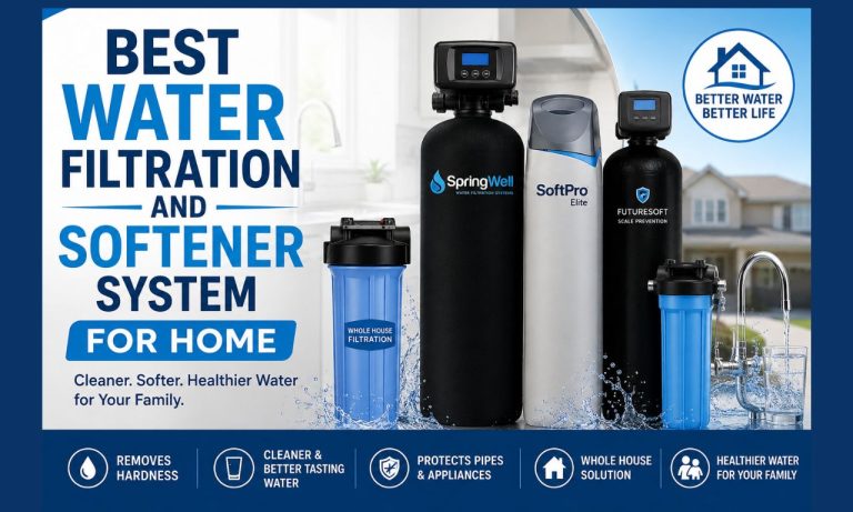 Best Water Filtration and Softener System for Home