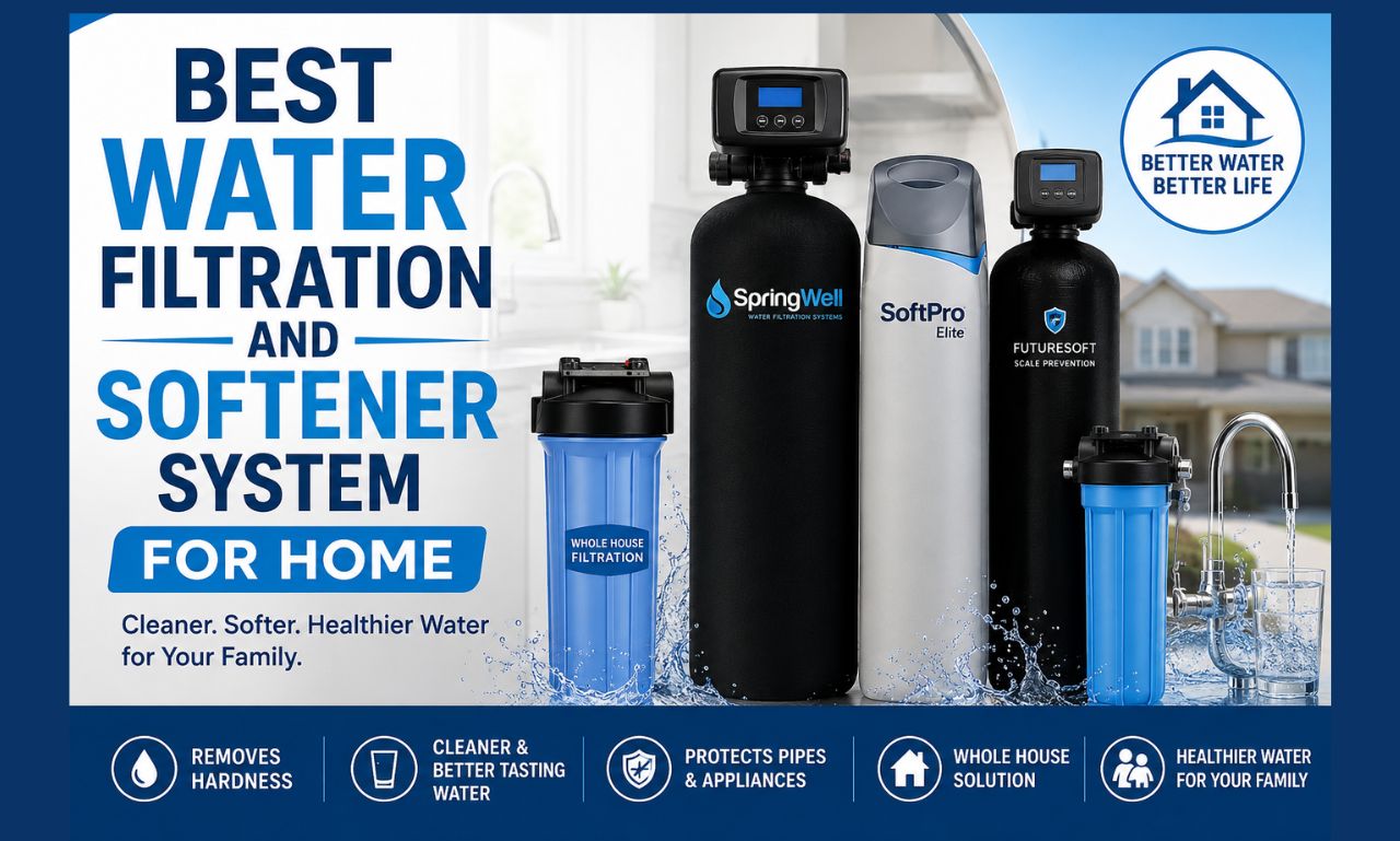 Best Water Filtration and Softener System for Home
